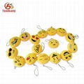 HOT SALE Doll Lovely Decor Gift 2" Emoji Stuffed Emoticon Plush Keychain Toy 1