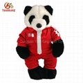 EN71 certified Cuddly soft toy bear Plush 18 inch Panda - Black and White 1