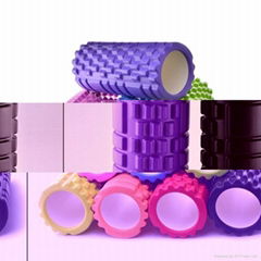 YOGA RUBBER COLUMN FOAM ROLLER EVA