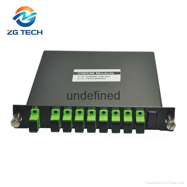 LGX Box 8channels CWDM MUX DEMUX for 10 gigabit Ethernet switch transmission