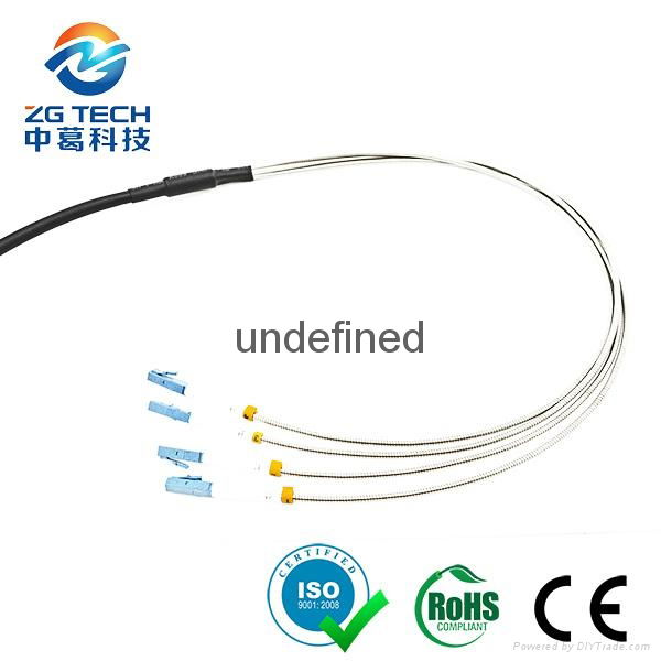 4Core Single Mode mode FTTA RRU BBU Base Station armoured patch cable 2