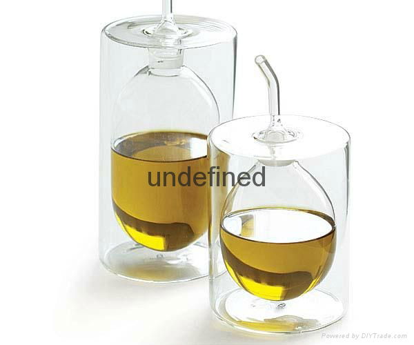  Cruets Kitchen Oil  bolttle and Vinegar Glass Bottle oil jug  2