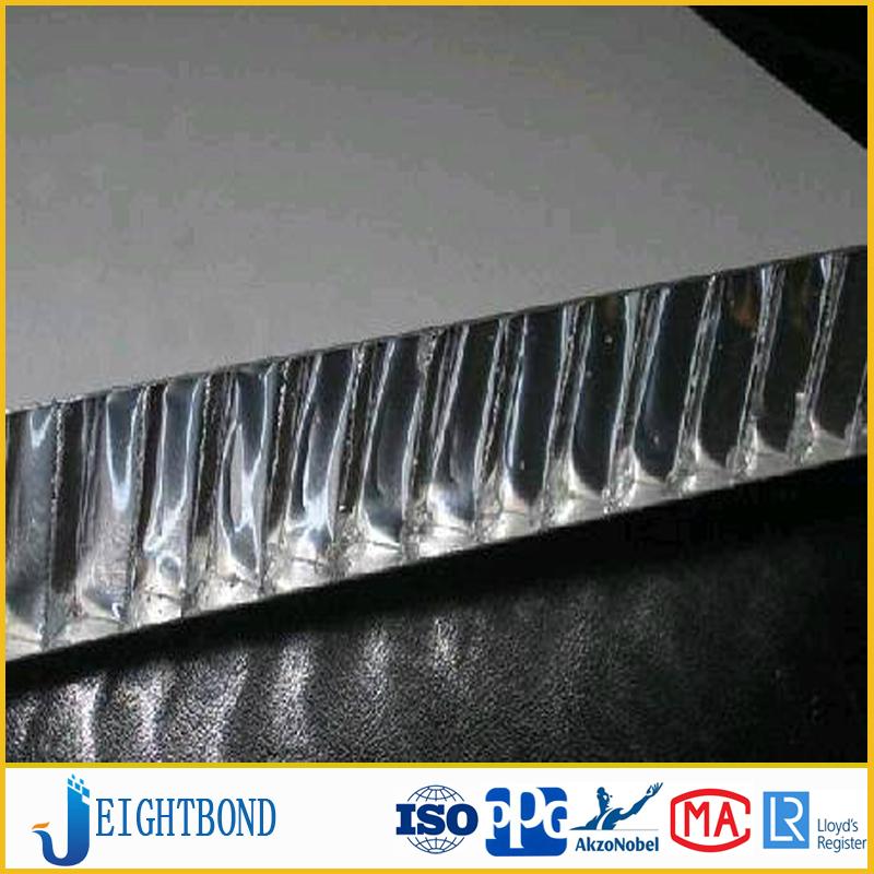 Aluminum honeycomb panel for building materials