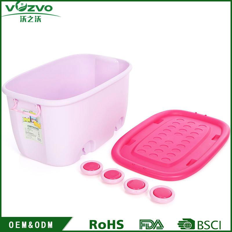 small heavy-duty clean pp plastic waterproof kids toy organizer storage box  2