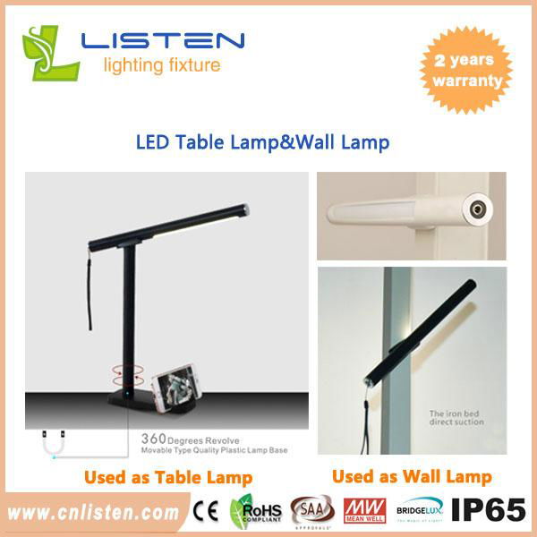 Bright LED table lamp LED wall lamp Flexible Computer Lamp Laptop PC Desk Book R