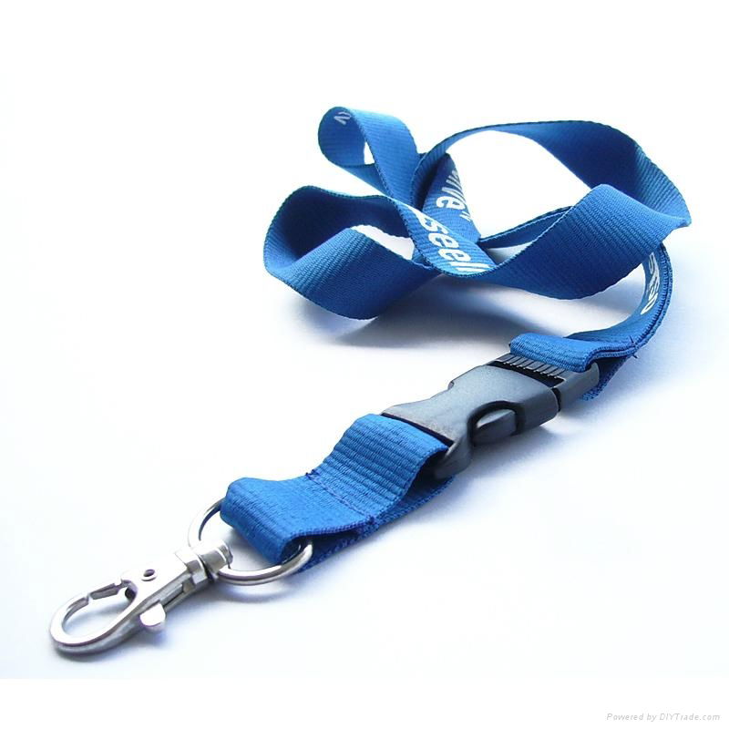 promotional polyester lanyard strap with custom logo 5