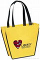 Custom promotional nonwoven shopping bag with silk screen printing 4