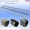  TiO SiAl silver rotatable sputtering target high quality purity  PVD thin film 1