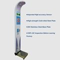 Medical electronic height weight machine ultrasonic body weighing scale