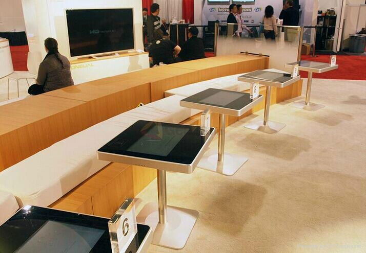 21.5inch lcd touch table price/smart interactive touch screen table 4