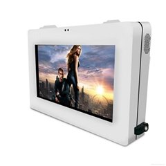 21.5 inch outdoor sun readable display advertising totem 