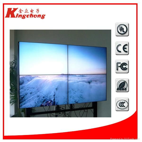 46" 3.5mm super narrow bezel 4*4 video wall for meeting room 2