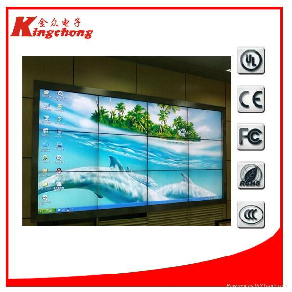 49" 3.5mm super narrow bezel 4*3 video wall