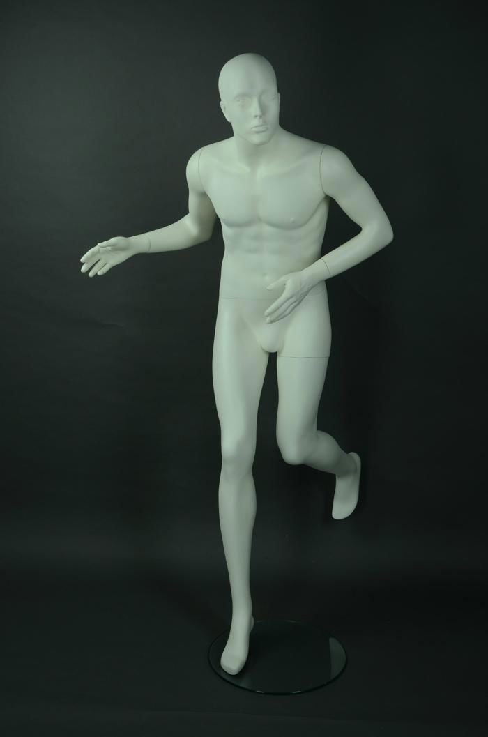 full-body white fashion clothing mannequin