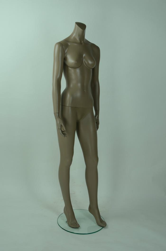 Skin color full body window display mannequin