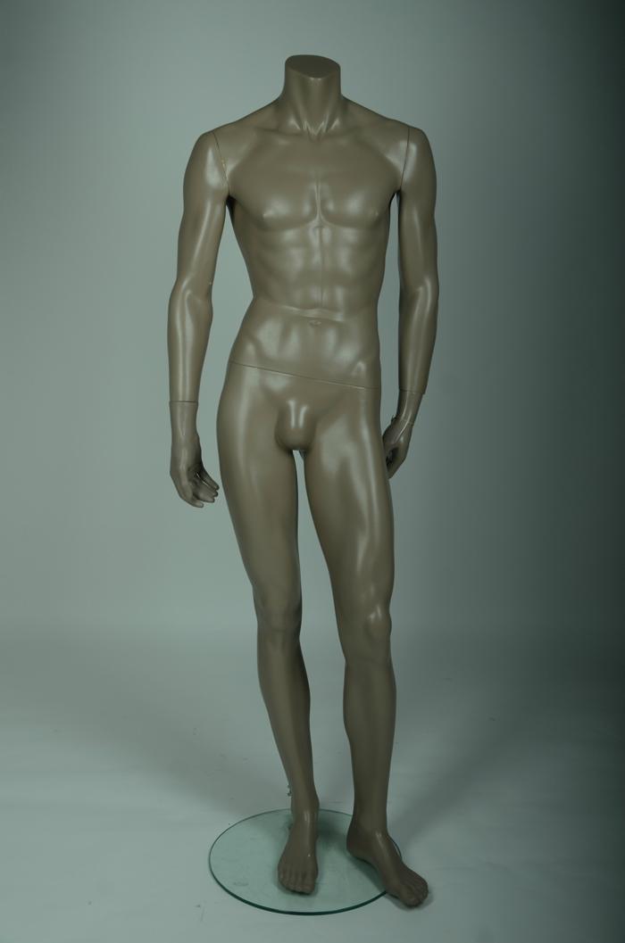 Skin color full body window display mannequin 5