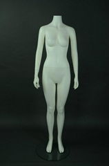 Woman window display full body clothing mannequin