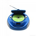 fm radio portable cd boombox player with usb