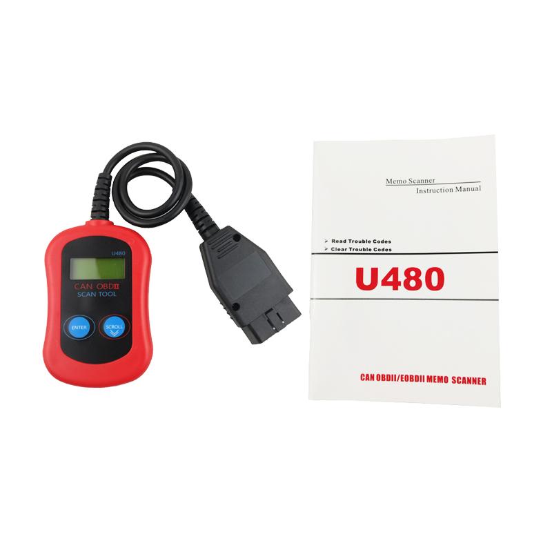 Memoscan U480 CAN OBDII EOBDII Code Reader