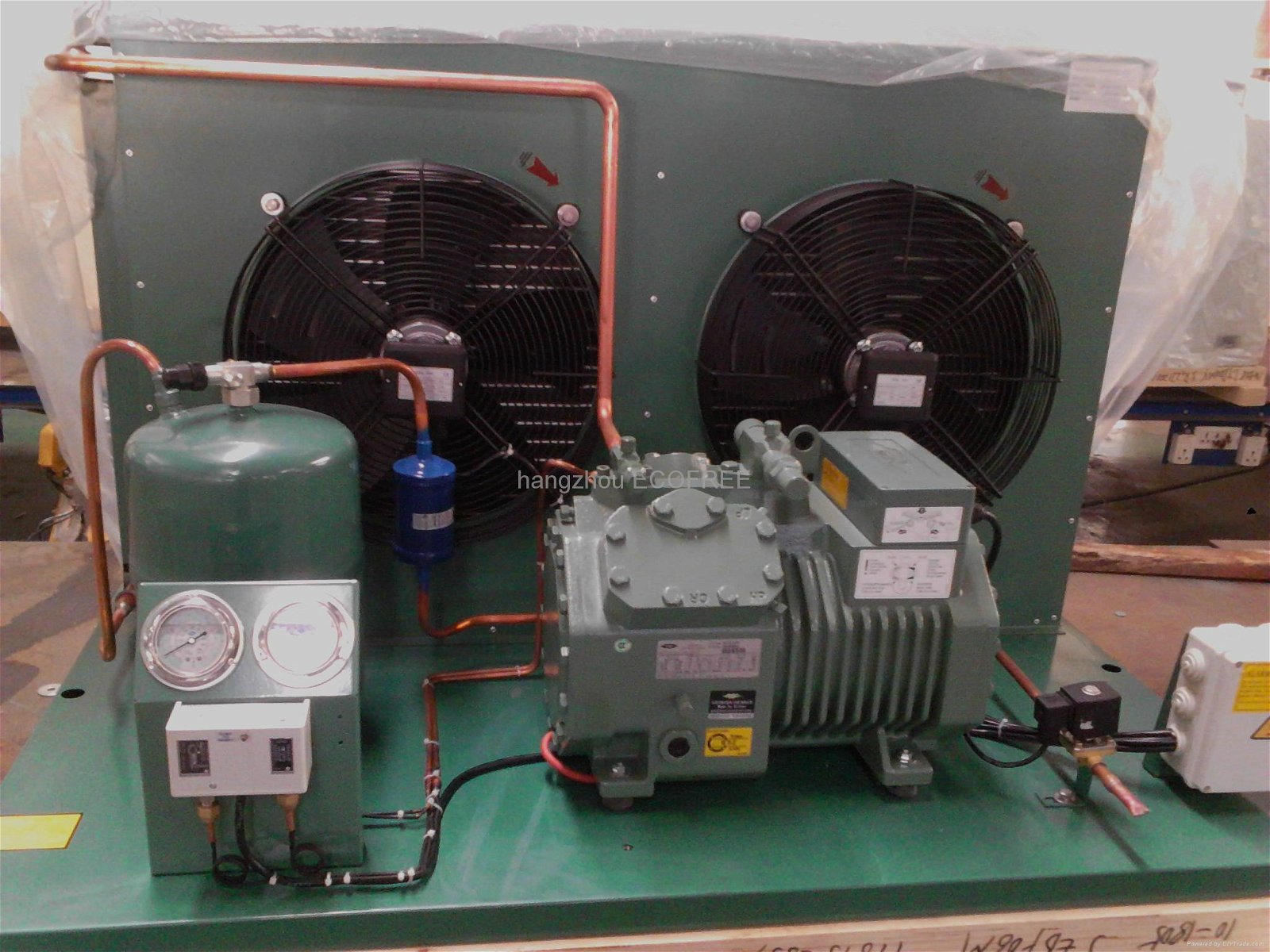 Air Cooled Condensing Unit with Bitzer Semi-Hermetic Compressor 5