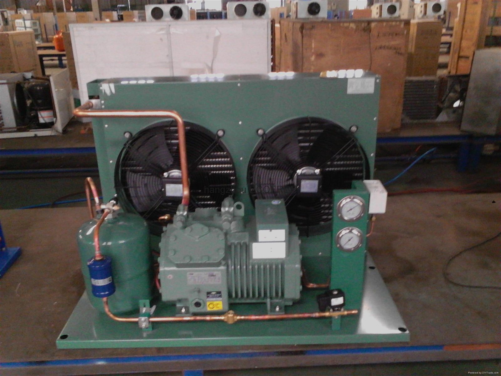 Water Cooled Condensing Unit with Bitzer Semi-Hermetic Compressor 5