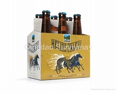 Factory Price Paper Cardboard 6 Bottle Beer Box