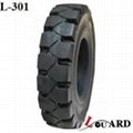 Solid forklift cushion tyres 6.00-9