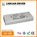 Slim size LED driver 12V/24V 15W output