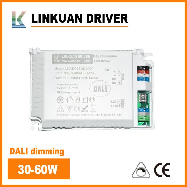 dimming LED driver 64W compatibility with DALI system LKAD068D 3