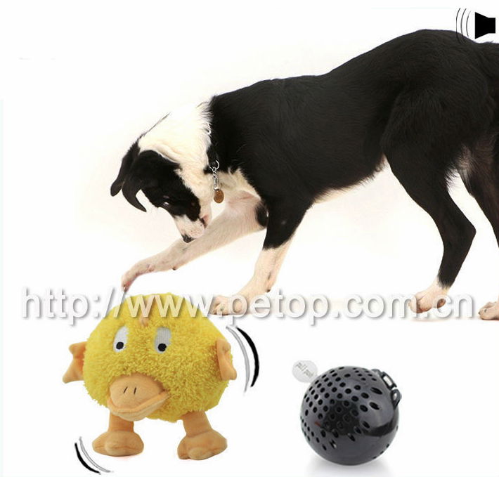 New Plastic PET Vibration Crazy Jumping Ball Toy for Dog & Cat Toys 3
