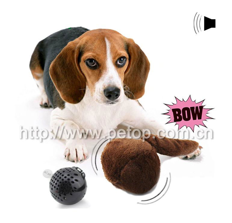 New Eco-friedly Plastic Ball Dog Toys Christmas Gift Ball Jumping Dog Toy 2
