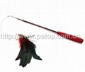 New  Wholesale Lovely Christmas  feather Cat Teaser toy