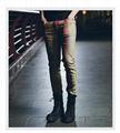 OEM New Design Fashion Colorful Print Narrow Bottom MenS Skinny Jeans Y052 1