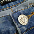 New Style High Quality Mens Fashion Slim Fit Denim Printed Jeans Y007 4