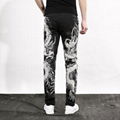 2017 In-stock Wholesale Drogan Printed Jeans Mens Street Wear Y010 2