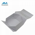 white cube box ampackaging cardboard folding boxes for wedding invitation 3