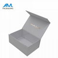 white cube box ampackaging cardboard folding boxes for wedding invitation 5