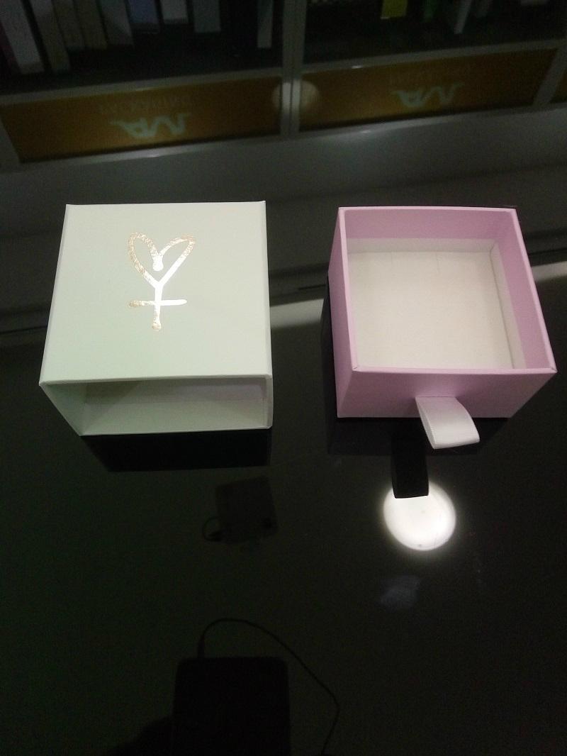 shenzhen jewelery packaging drawer boxes with pillow cushion for bracelet 2