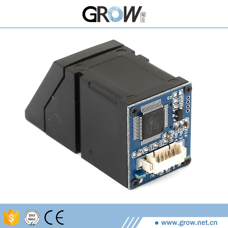 R307一体式低功耗带手指感应输出光学指纹模块  2