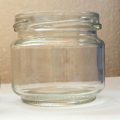 food glass jar coconut oil jam