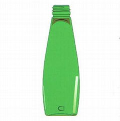 beverage mineral spring water glass bottle green