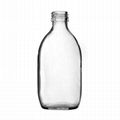 beverage milk juice syrup glass bottle flint