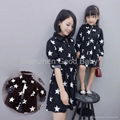 New family look family matching clothes mom and son clothes 1