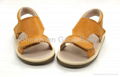 Slide sandal shoes direct from the factory italian summer boys leather sandals 2