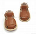 Slide sandal shoes direct from the factory italian summer boys leather sandals 5