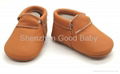 Newest soft leather baby toddler shoes little girl office shoes 4