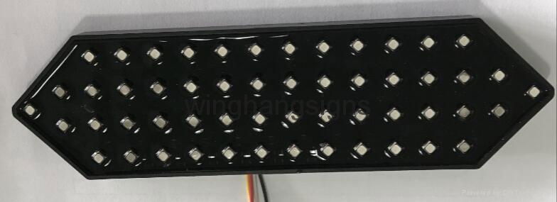 Multi Color Led 7 digit segment 15inch