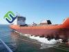 Inflatable ship launching and salvage rubber fender