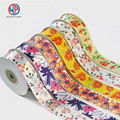 Wholesale custom logo polyester printed satin ribbon 4