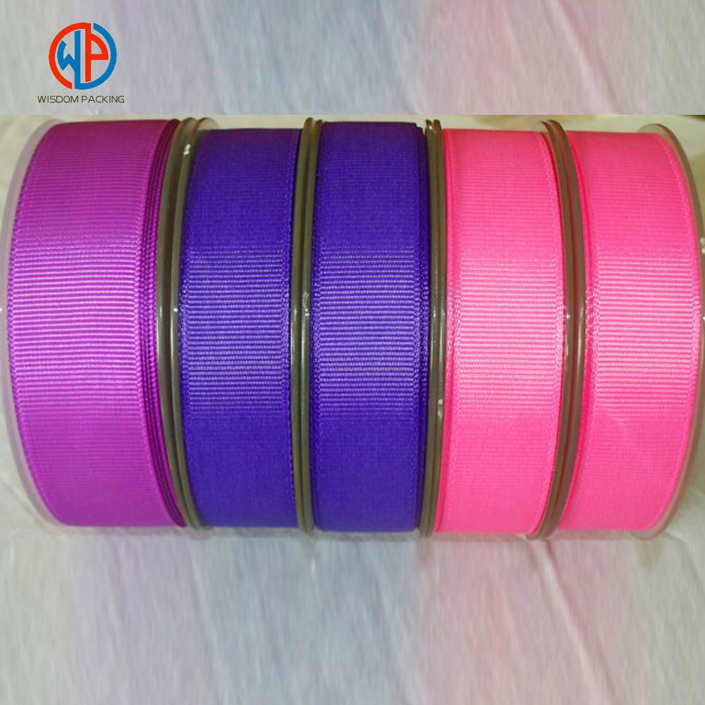 Wholesale 100% polyester grosgrain ribbon